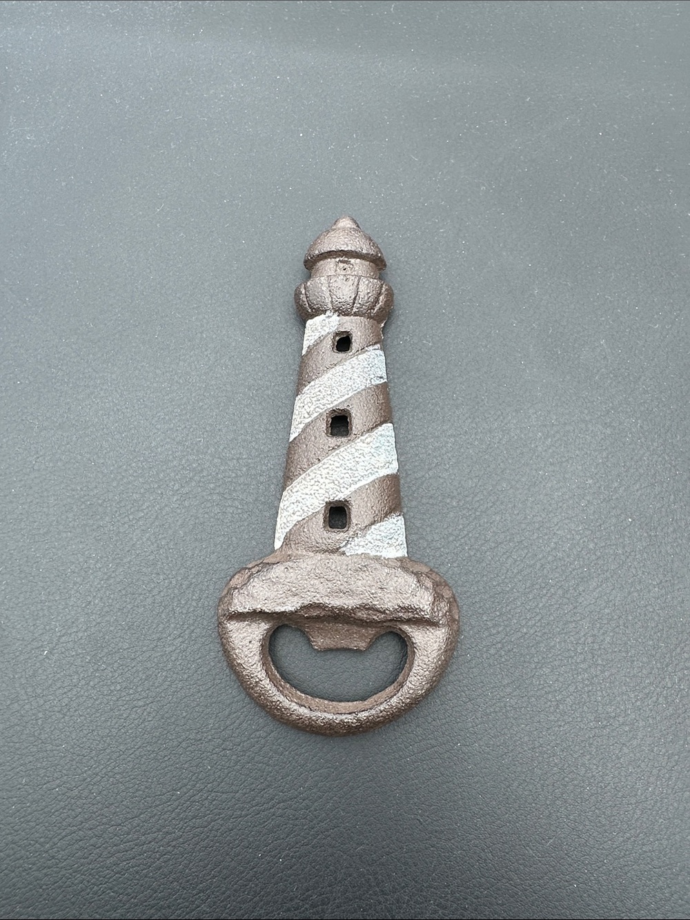 Iron Lighthouse bottle opener